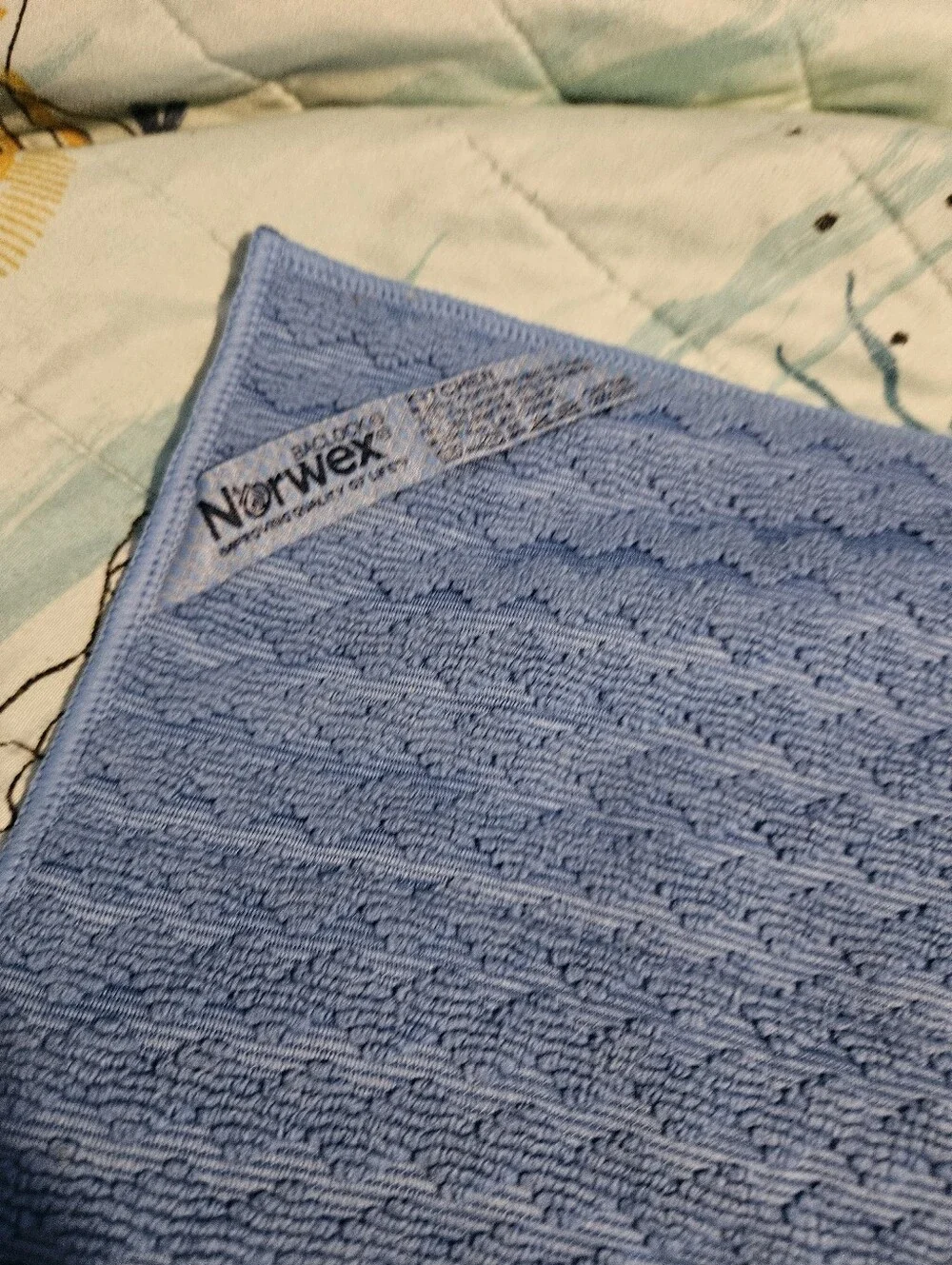 Norwex Kitchen Cloth Blue BacLock Microfiber - Brand New